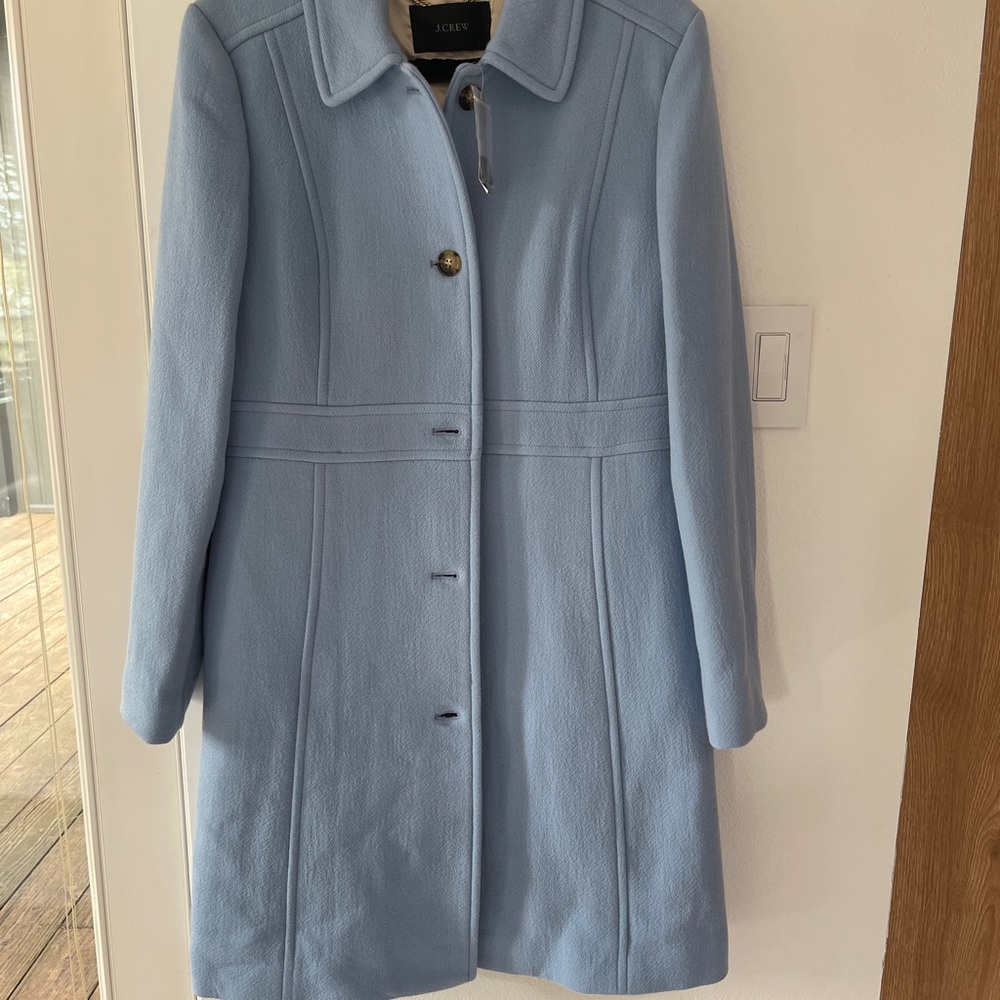 Like New J Crew Womens Day Coat.  It’s beautiful but I have never worn it.